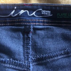 INC blue jeans